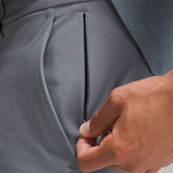 Lululemon ABC Slim-Fit Trouser 32"L *Warpstreme Size 32 Asphalt Grey - Picture 6 of 13